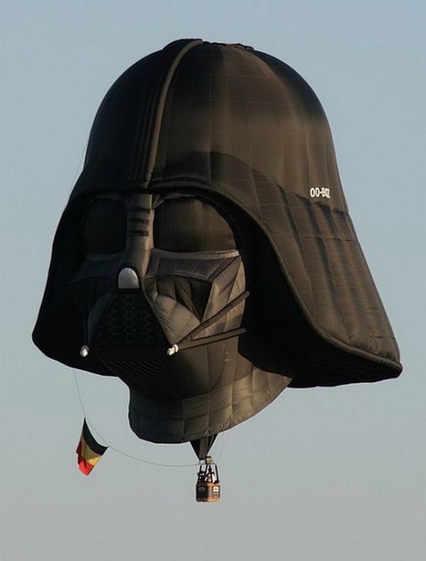 Die besten 100 Bilder in der Kategorie sport: Darth Vader Heissluftballon