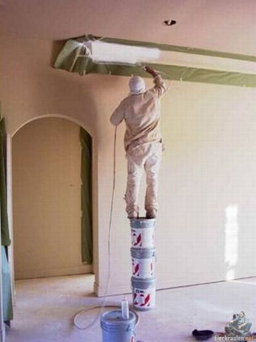 Arbeitssicherheit beim Maler