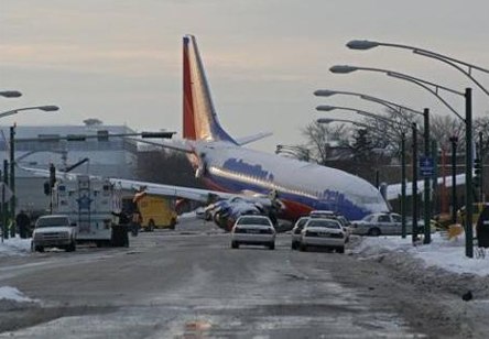 Flugzeug ist falsch abgebogen