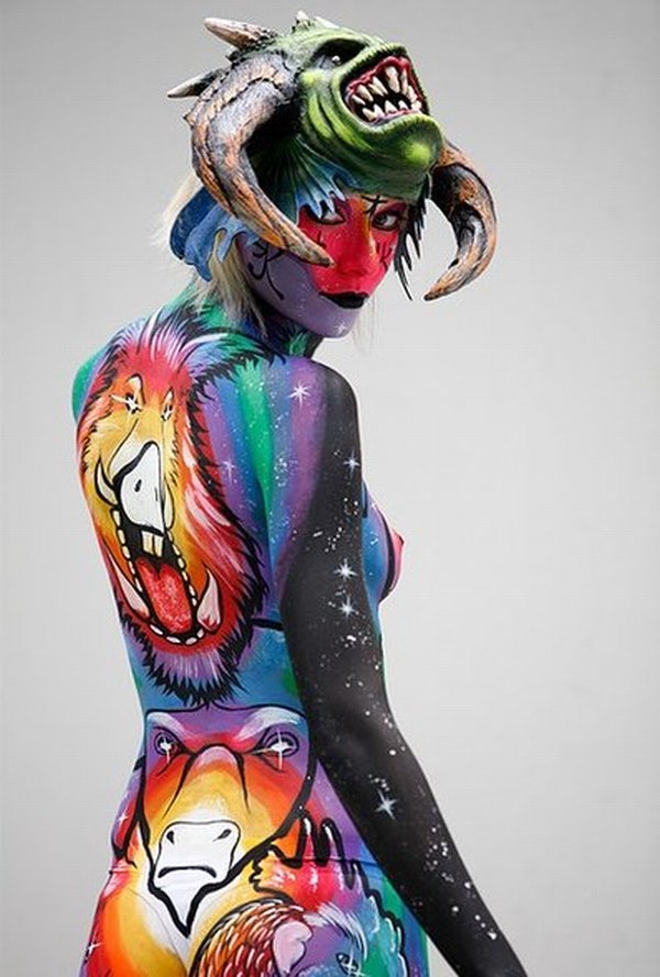 Die besten 100 Bilder in der Kategorie bodypainting: Bodypainting