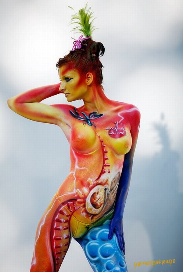 Die besten 100 Bilder in der Kategorie bodypainting: Bodypainting