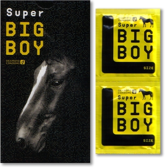 Die besten 100 Bilder in der Kategorie werbung: Super Big Boy Condoms