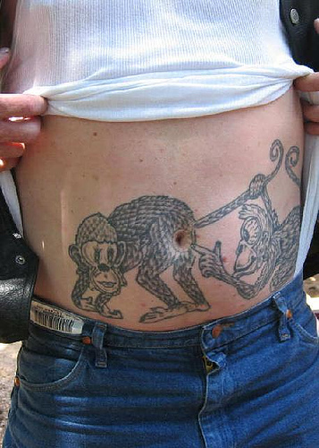Die besten 100 Bilder in der Kategorie lustige_tattoos: tattoo, fun
