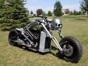 Die besten 100 Bilder in der Kategorie custom_bikes: skeletonbike