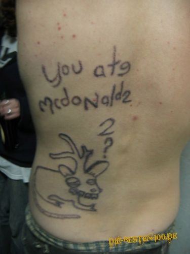 Die besten 100 Bilder in der Kategorie schlechte_tattoos: tattoo, fun