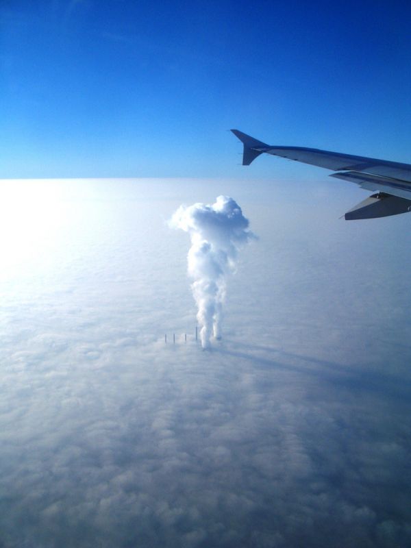 Die besten 100 Bilder in der Kategorie natur: Wolken Fabrik abgase