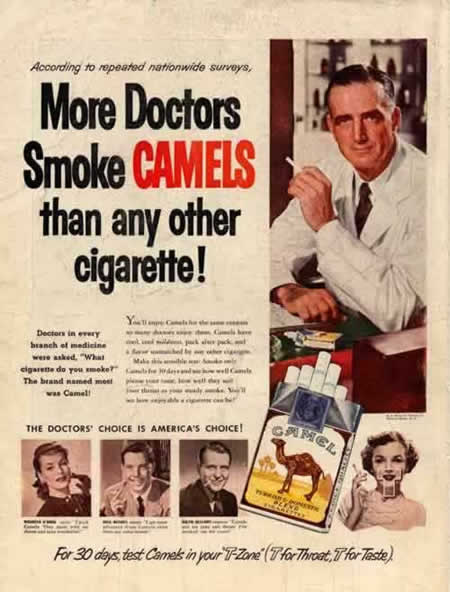 Zigaretten Werbung