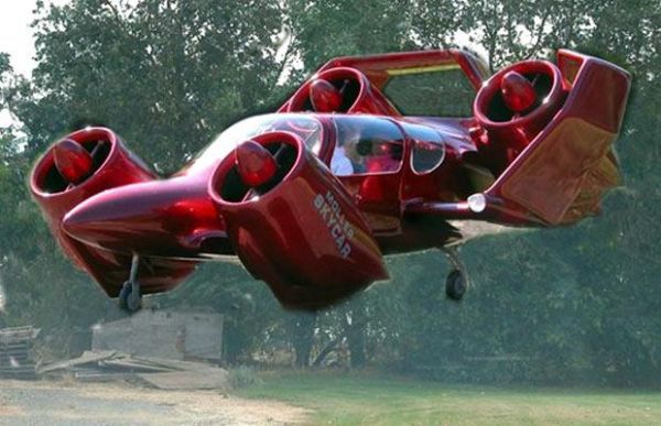 Die besten 100 Bilder in der Kategorie flugzeuge: Fliegendes Auto
