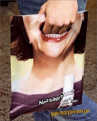 Nail biter? - Werbung