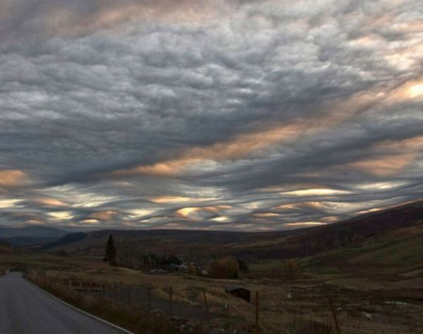 abgefahrene Wolken