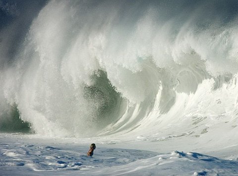 Die besten 100 Bilder in der Kategorie natur: Riesenwelle
