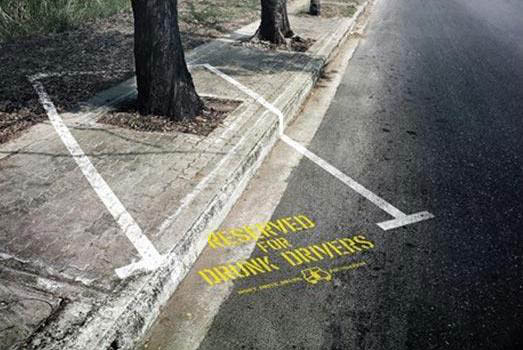 Reserved for drunk drivers