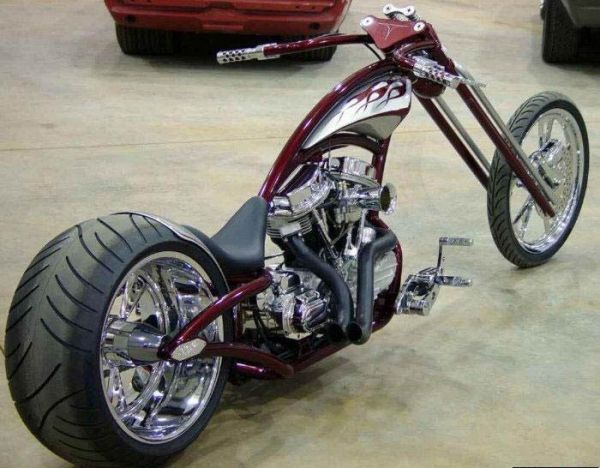 Die besten 100 Bilder in der Kategorie custom_bikes: Chopper