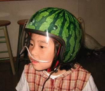 Melonen-Helm