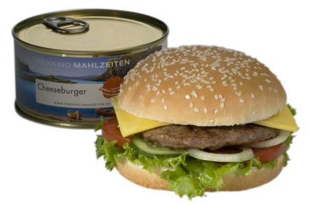 canned cheeseburger