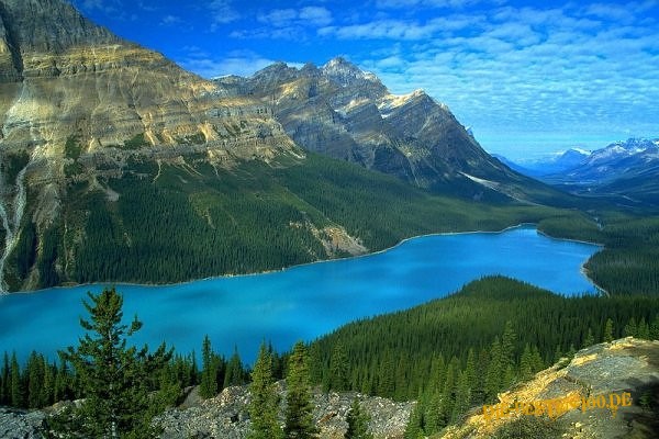 Blauer Bergsee