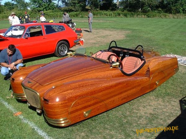 Die besten 100 Bilder in der Kategorie autos: Auto aus Holz