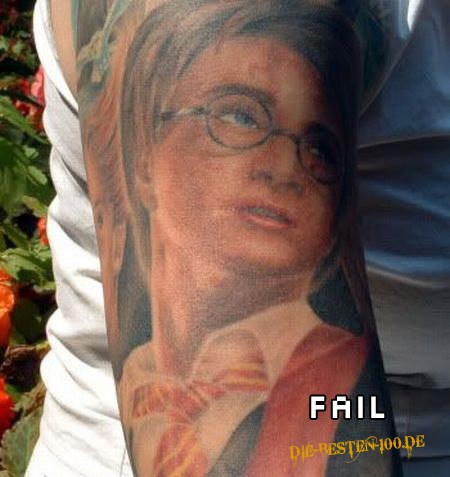Die besten 100 Bilder in der Kategorie fail: Harry Potter Tattoo