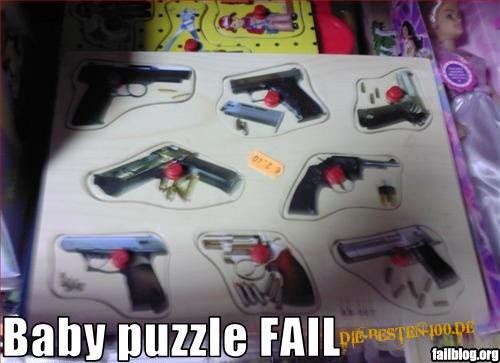 Baby-Puzzle FAIL