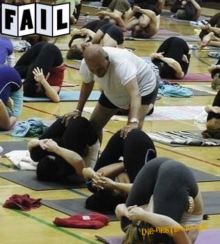 Yoga Hilfestellung