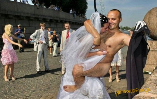 Die besten 100 Bilder in der Kategorie allgemein: Hochzeitsfoto mal anders