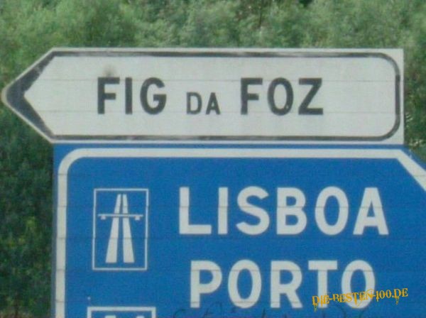 Fig da Foz Schild