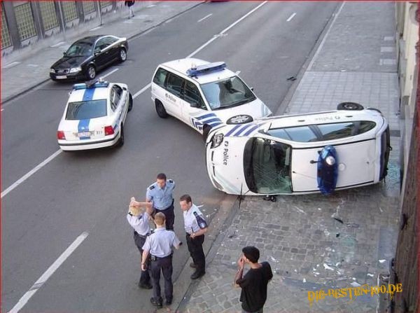 Polizei, Unfall