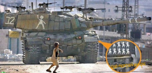 Die besten 100 Bilder in der Kategorie schlimme_sachen: Kind wirft Steine auf Panzer
