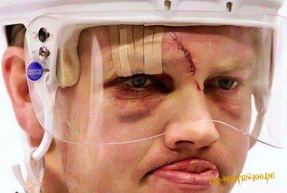 Die besten 100 Bilder in der Kategorie sport: Eishockey-Gesicht