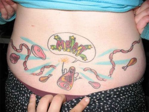 Die besten 100 Bilder in der Kategorie tattoos: schlechtes MEAT-Tattoo