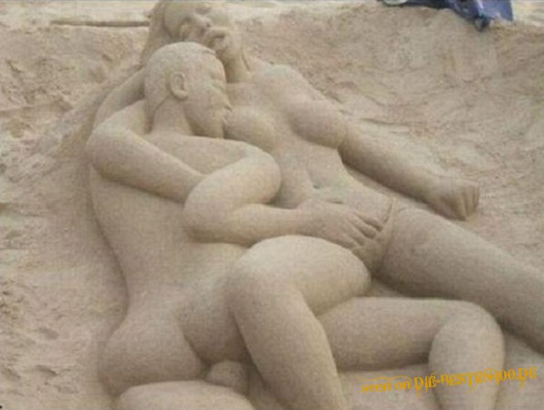 Die besten 100 Bilder in der Kategorie sand_kunst: Sand-Sex-Figuren