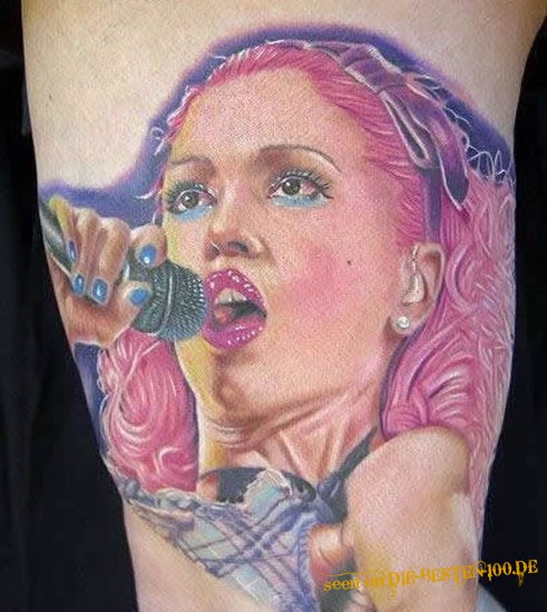 Die besten 100 Bilder in der Kategorie tattoos: Pop-Tattoo