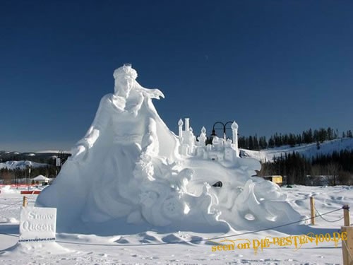 Die besten 100 Bilder in der Kategorie schnee:  Schnee-KÃ¶nigin - Snow Queen