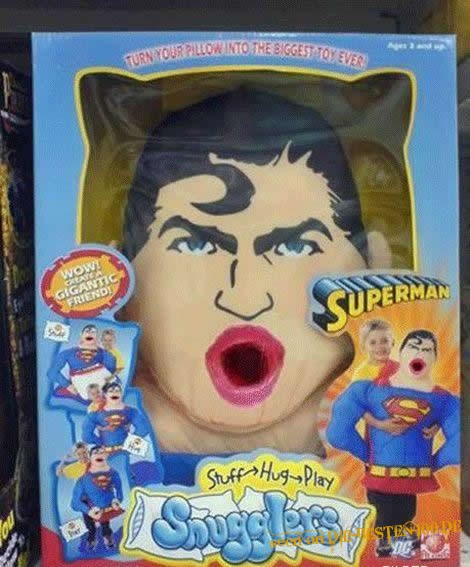 Das ist nicht fÃ¼r Kinder! Schwulenpuppe Superman