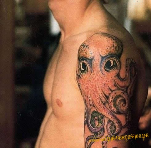 Die besten 100 Bilder in der Kategorie tattoos: Octopus-Tattoo