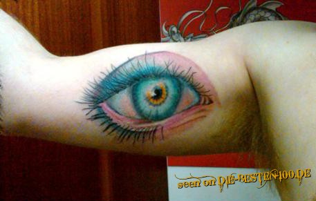 Die besten 100 Bilder in der Kategorie tattoos: Hab mal ein Auge auf deinen Oberarm - Tattoo