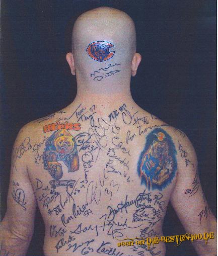 Die besten 100 Bilder in der Kategorie schlechte_tattoos: Unteschriften auf dem RÃ¼cken - Tattoo