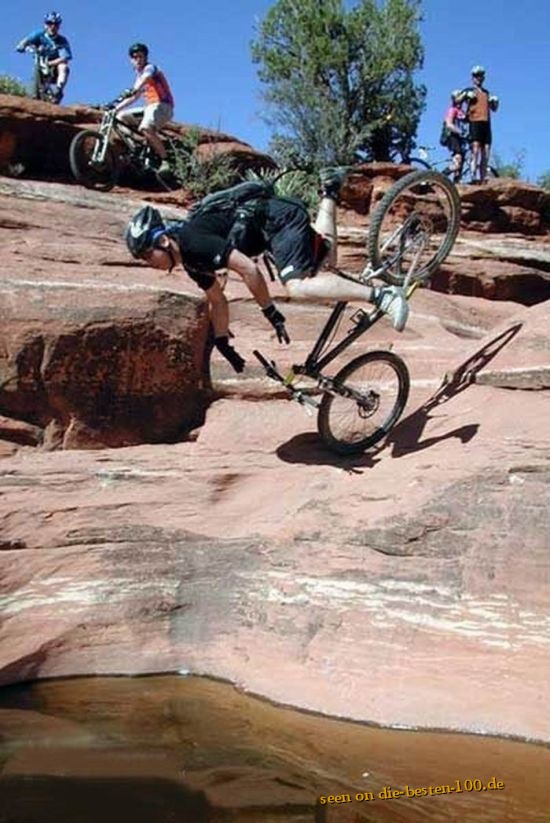 Die besten 100 Bilder in der Kategorie gefaehrlich: GefÃ¤hrliches Mountainbiking