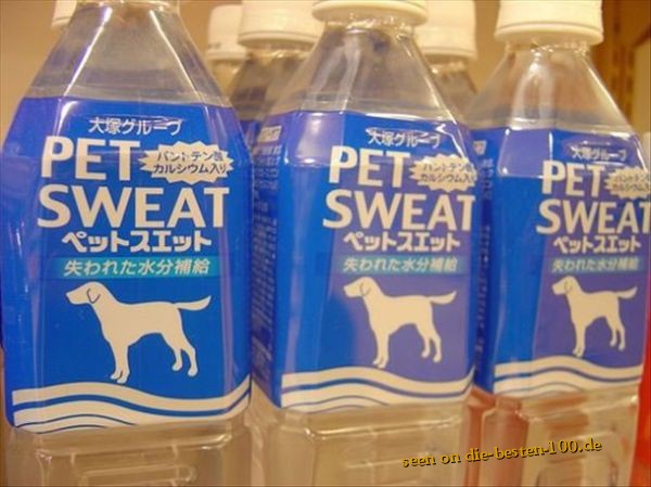 Die besten 100 Bilder in der Kategorie nahrung: Tier-Schweiss - Pet Sweat