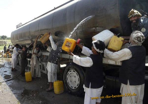 Tankstelle im Irak