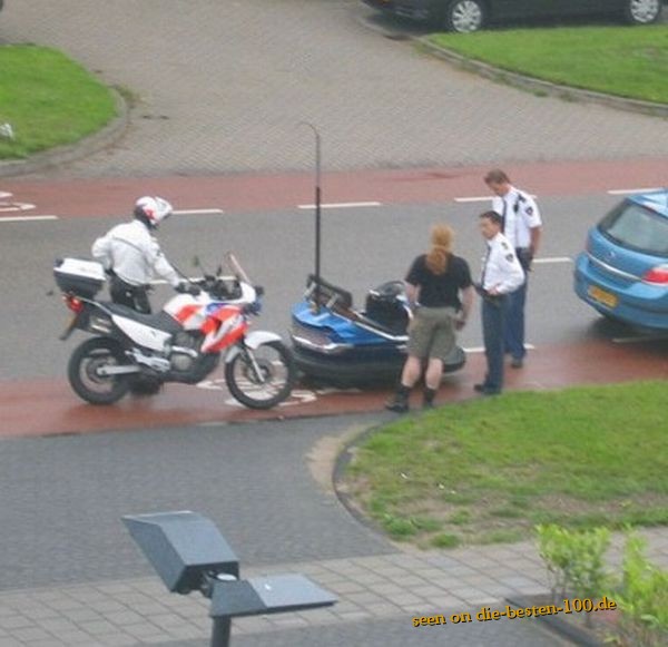 Von der Polizei erwischt - Kann jedem passieren, mit und ohne Boxauto