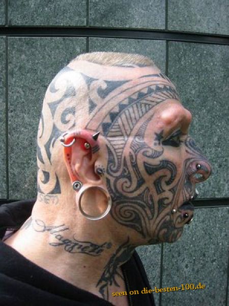Die besten 100 Bilder in der Kategorie tattoos: Tattoo Head - Best looking Guy ever