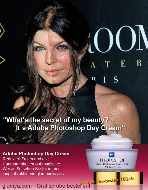 fergie fotoretusche von glamya.com