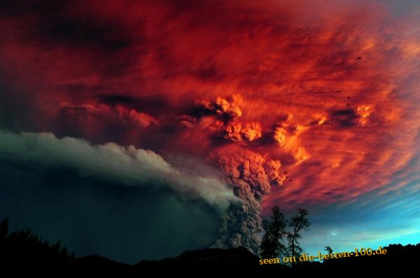 Ausbruch des Vulkans Puyehue in Chile