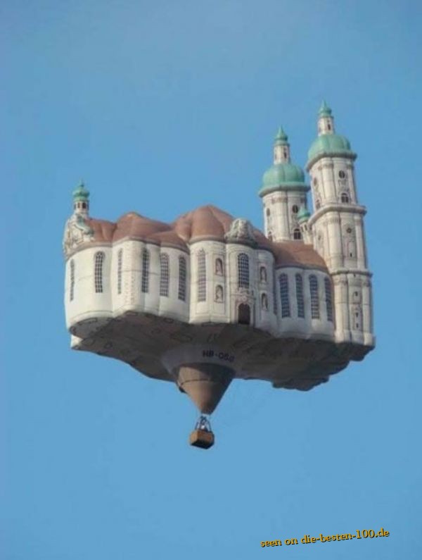 Kirchen-Heisluftballon