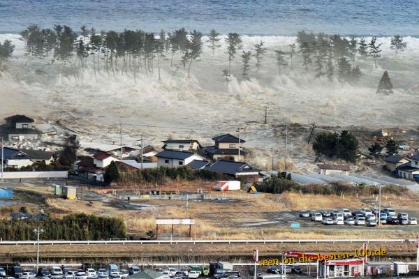 Tsunami-Welle in Japan