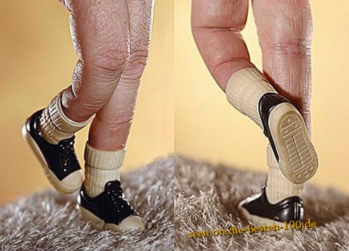 Die besten 100 Bilder in der Kategorie allgemein: FingerspitzenSchuhe - Fingertip shoes