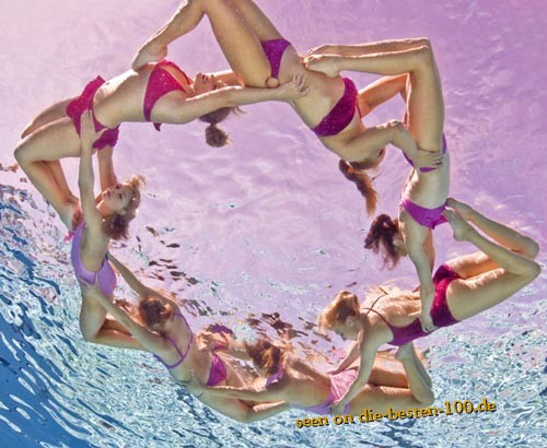 Synchron-Schwimmen - synchronized-swimmers