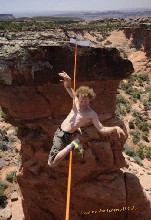 Slackline Acrobatic ungesichert