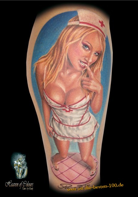 hot nurse tattoo